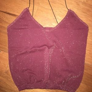 Free people shiny red tank